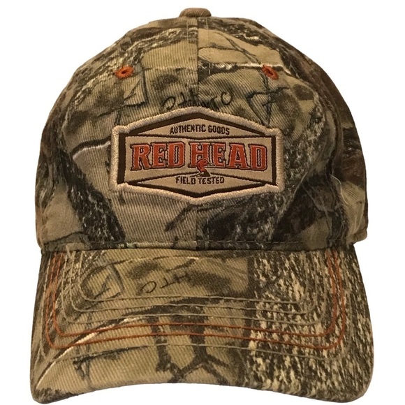 Red Head Authentic Goods Camou Adjustable Cap - Picture 1 of 15